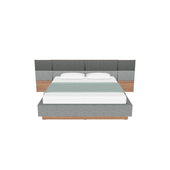 Istanbul bed met verlenging van het hoofdeinde (2 niveaus - 60 cm)