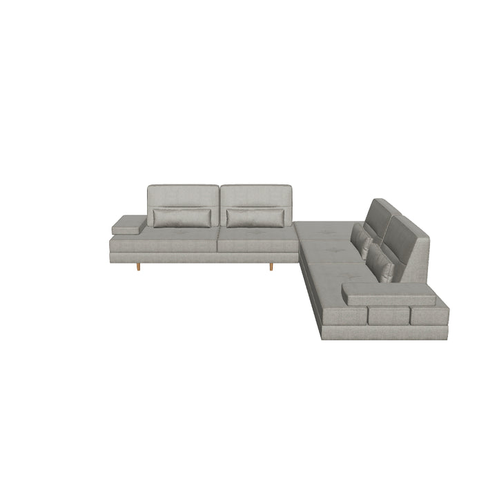 Letto 4-zits hoekslaapbank
