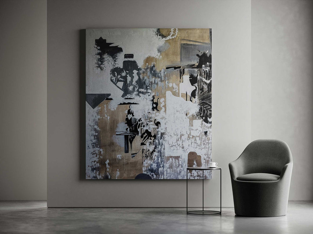 Droomkunst aan de muur