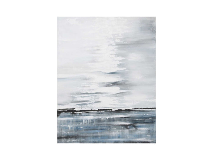 Horizon kunst aan de muur