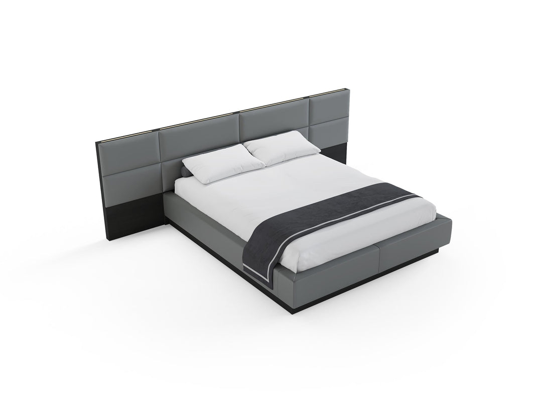 Istanbul bed met verlenging van het hoofdeinde (2 niveaus - 60 cm)