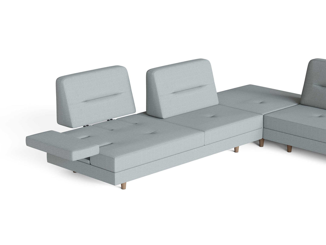 Letto 4-zits hoekslaapbank