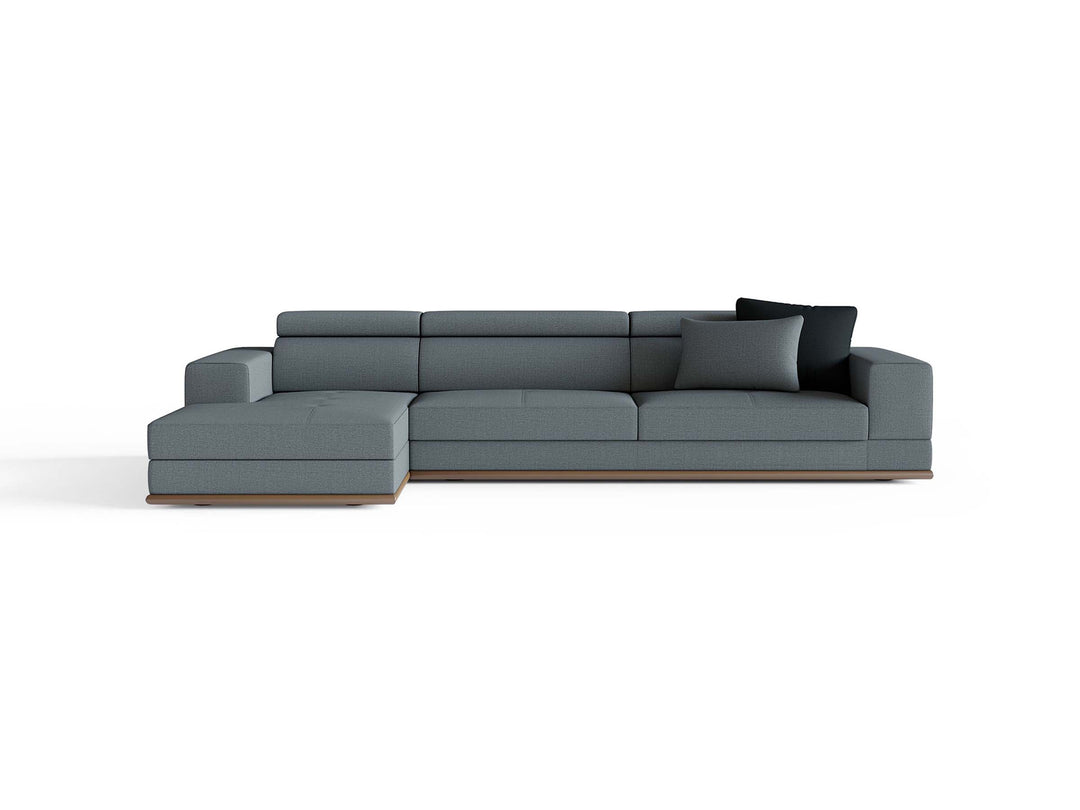 Met uitschuifbare bank met chaise longue