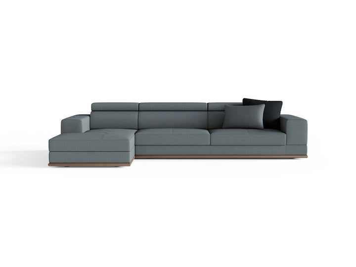 Met uitschuifbare bank met chaise longue