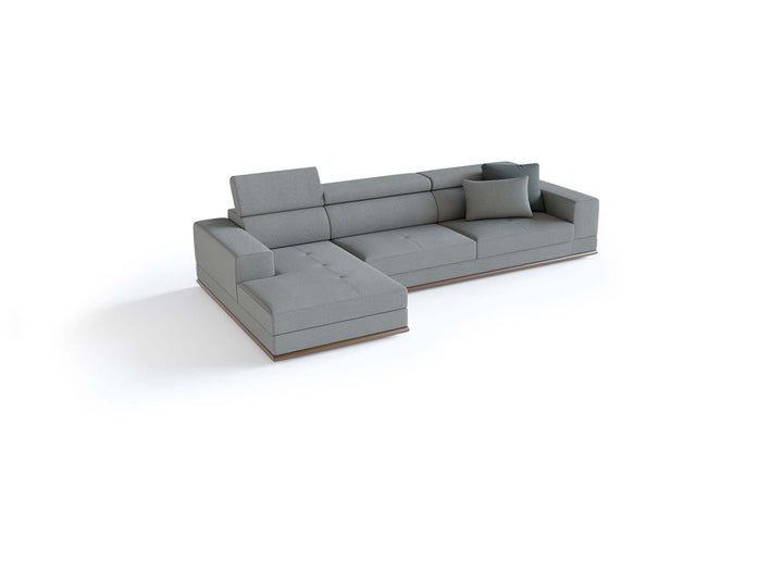 Met uitschuifbare bank met chaise longue