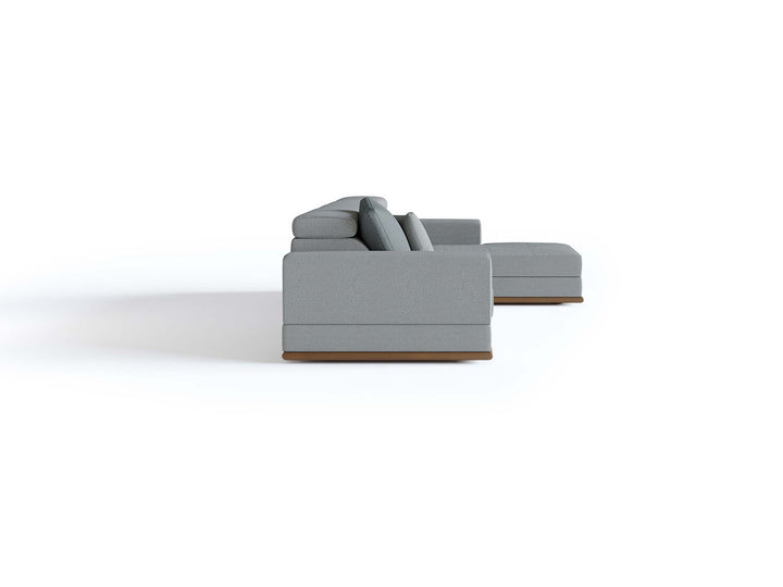 Met uitschuifbare bank met chaise longue