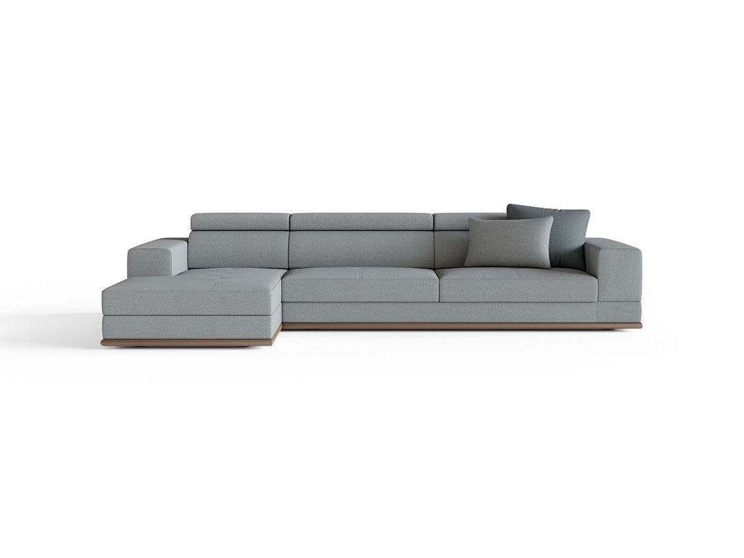 Met uitschuifbare bank met chaise longue