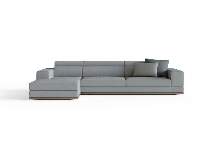 Met uitschuifbare bank met chaise longue