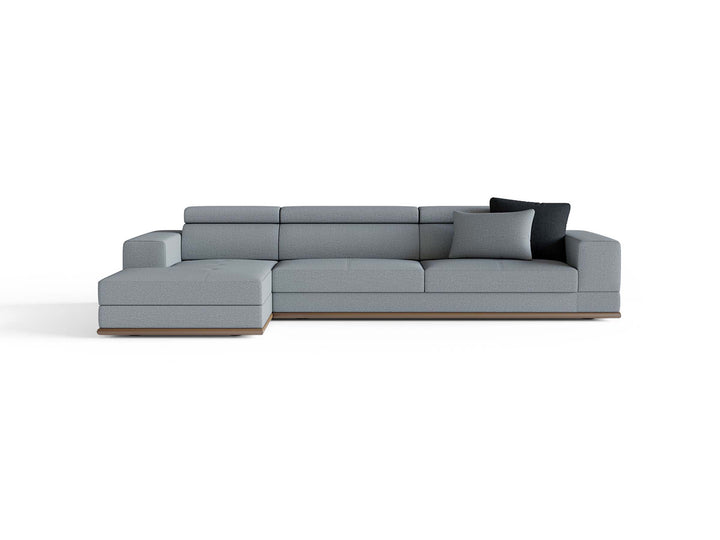 Met uitschuifbare bank met chaise longue