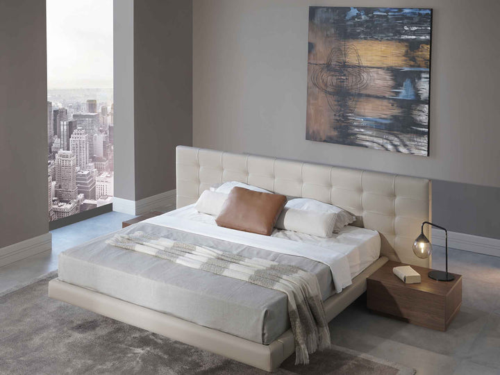 Monno Slim Bed - Gestoffeerd