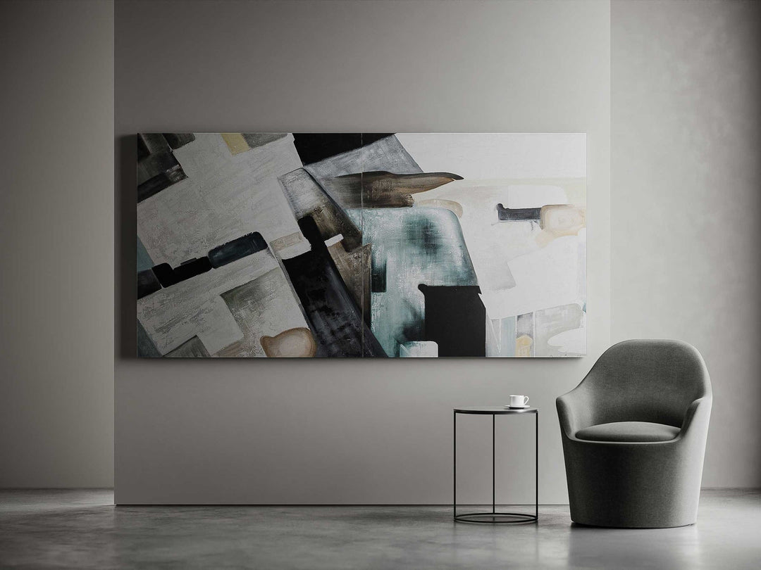Naturpolitische kunst aan de muur