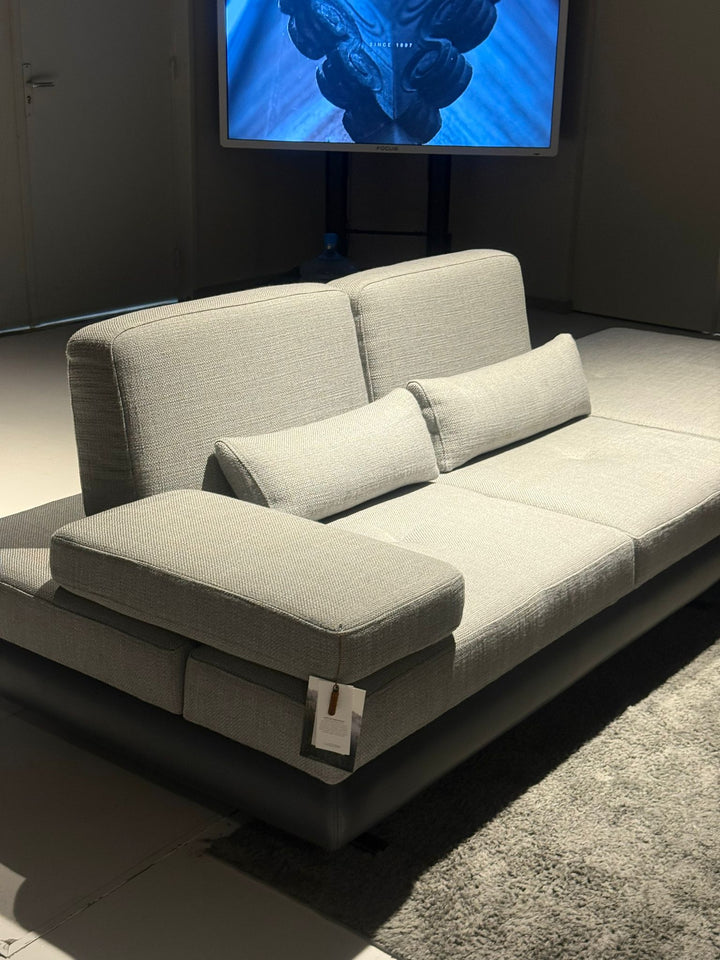 Mony 2-Seater Sofa with pouf
