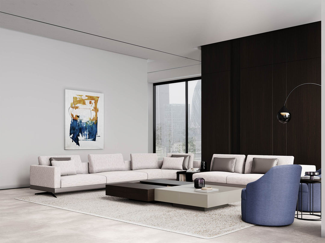 Mix Wide Sofa with Integrated Table