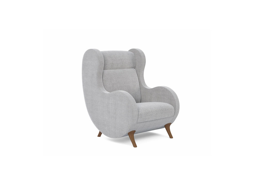 Relax Armchair with Wood Leg