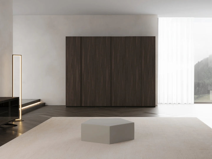 FERMA Wooden Door Wardrobe – 100 cm