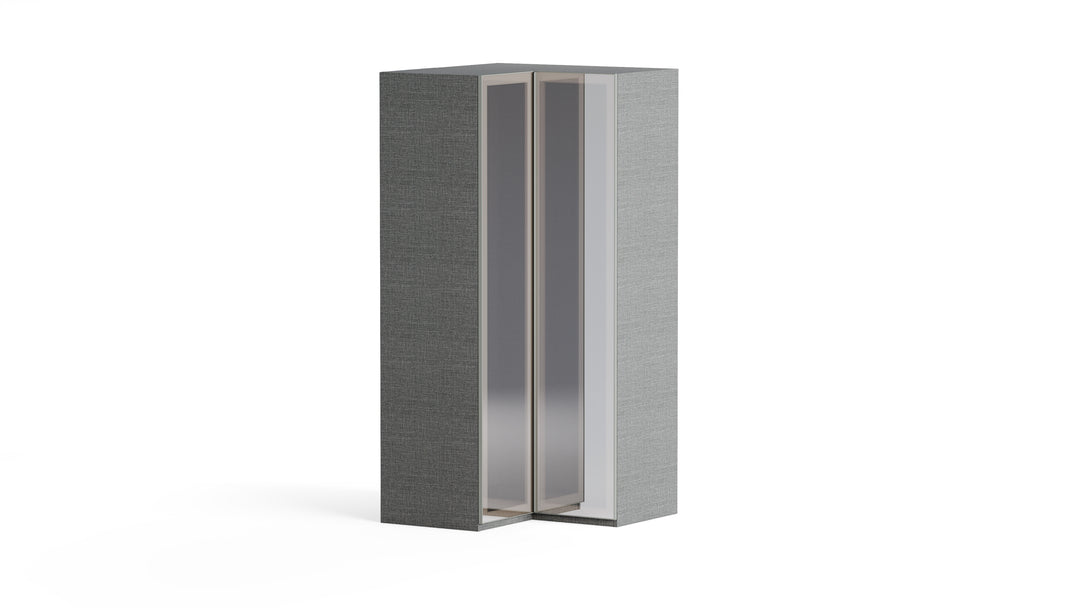 VETRINA Glass Door Wardrobe Corner