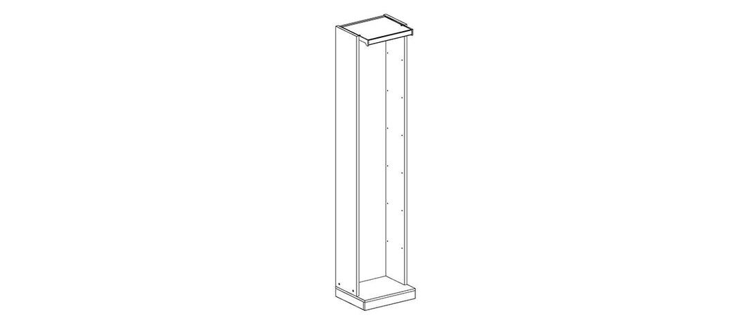 SPAZIO Walk-in Open Wardrobe