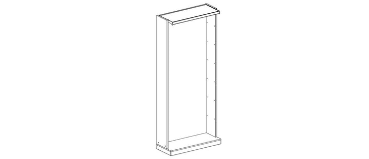 SPAZIO Walk-in Open Wardrobe