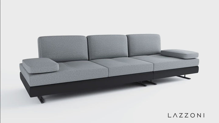 Mony Wide Corner Sofa with Table