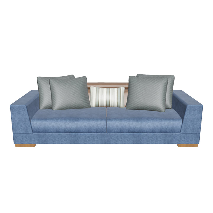 Bikom 3.5-Seater Sofa with Pillows
