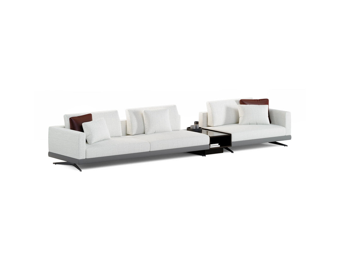 Mix Wide Sofa with Integrated Table
