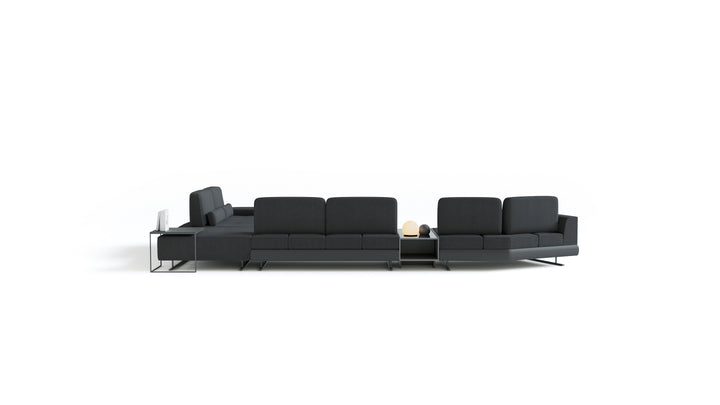 Mony Moon Wide Corner Sofa with Table