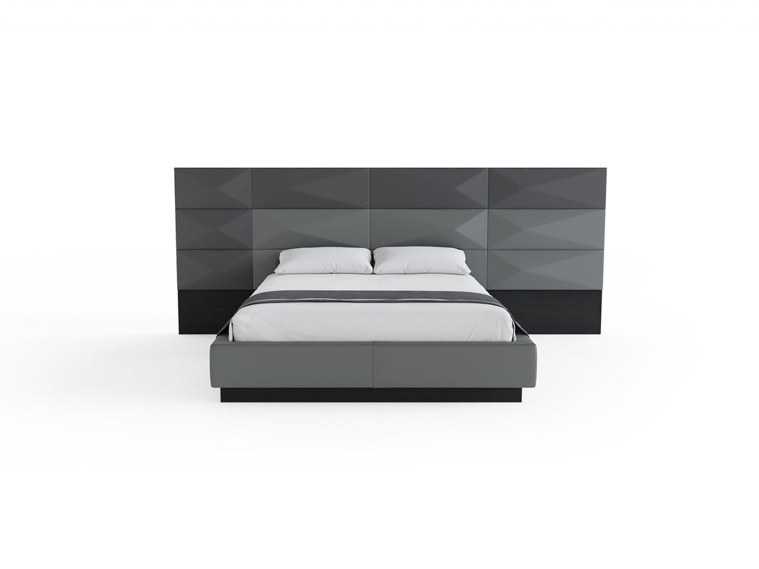 Hexa Bed with Asymmetrical Extensions (4 Levels) including 3 nigthstands