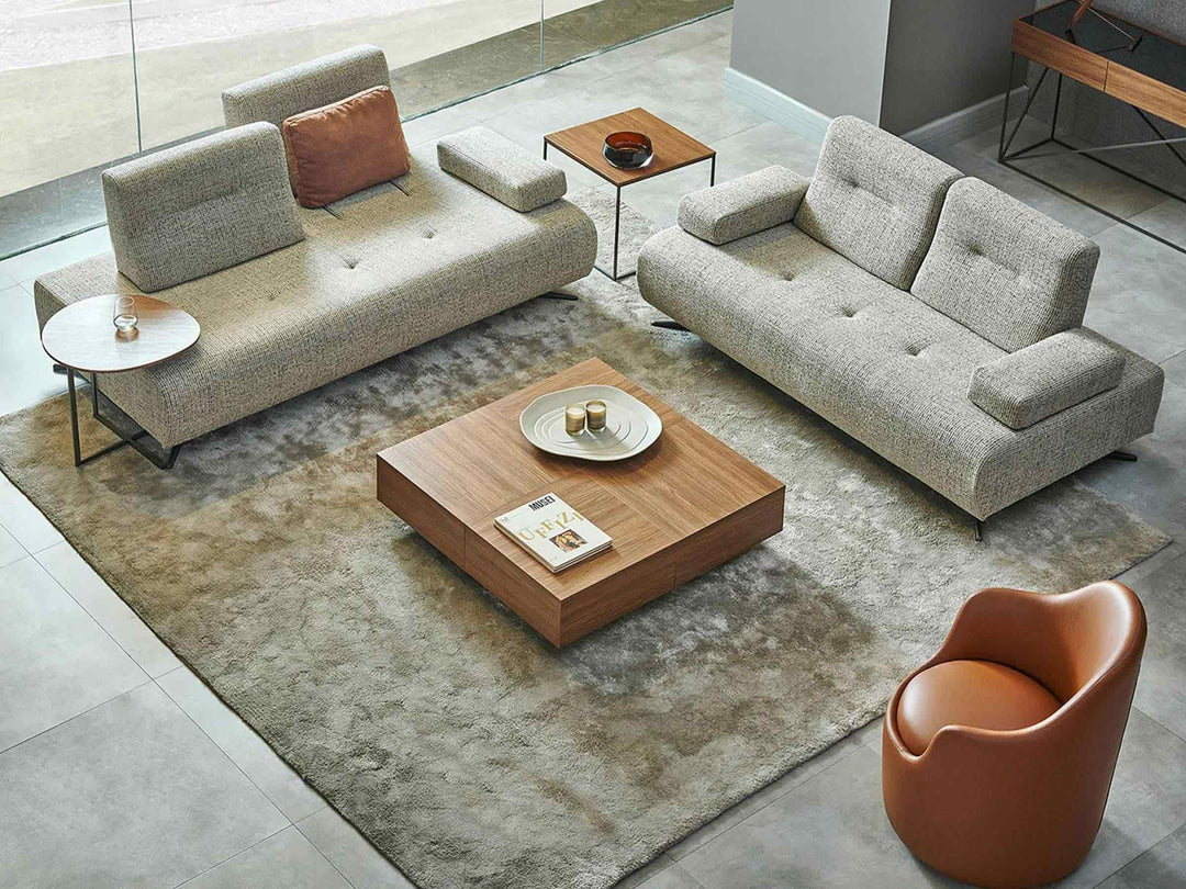 Panna Corner Sofa with Integrated Table