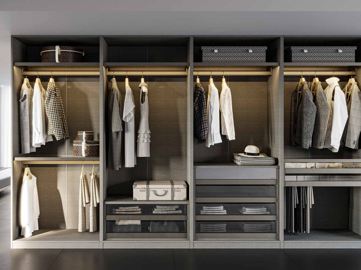 Split Wide Wardrobe